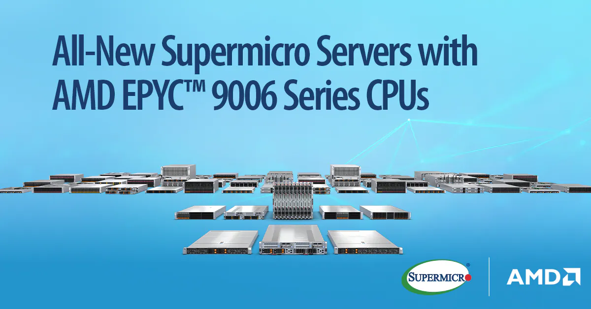 Серверы Supermicro H15 на AMD EPYC 9006 Zen6